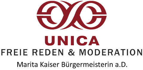 Marita Kaiser: Unica - Freie Reden & Moderation, Trauredner Illertissen, Logo