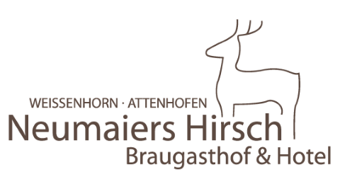 Neumaiers Hirsch | Gastronomische Perle des Rothtals, Hochzeitslocations Weißenhorn-Attenhofen, Logo