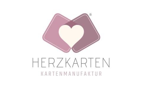 herzkarten.de - Feines aus Papier, Hochzeitskarten Amberg, Logo herzkarten.de - Feines aus Papier, Hochzeitskarten Amberg, Logo