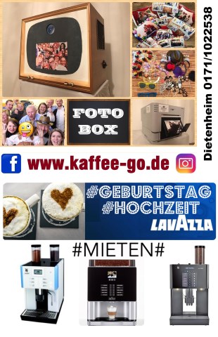 Kaffee-Go - Fotobox & Kaffeespezialitäten, Hochzeitsfotograf · Video Dietenheim, Logo