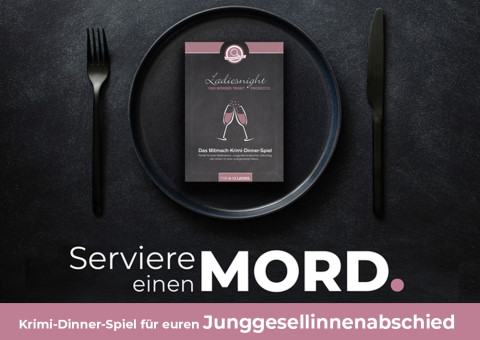 Ein Krimi-Dinner-Spiel für den Junggesellinnenabschied, JunggesellInnenabschied Ulm, Neu-Ulm, Kontaktbild