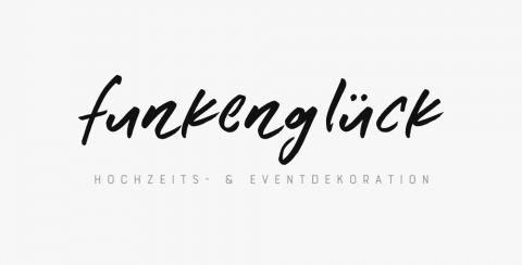 FunkenGlück | Hochzeits- & Eventdekoration, Deko · Floristen · Hussen Bibertal, Logo