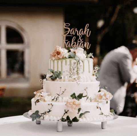 die kleine Tortenwerkstatt, Hochzeitstorte Neenstetten, Kontaktbild