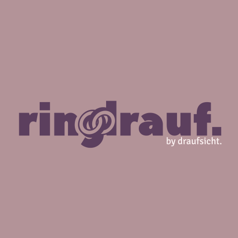ringdrauf. | Hochzeitsfilme, Hochzeitsfotografen · Video Ulm, Logo