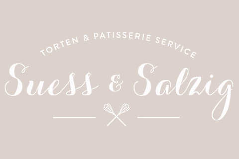 Torten- & Patisserieservice suess-und-salzig, Hochzeitstorte · Candybar Süßen, Logo